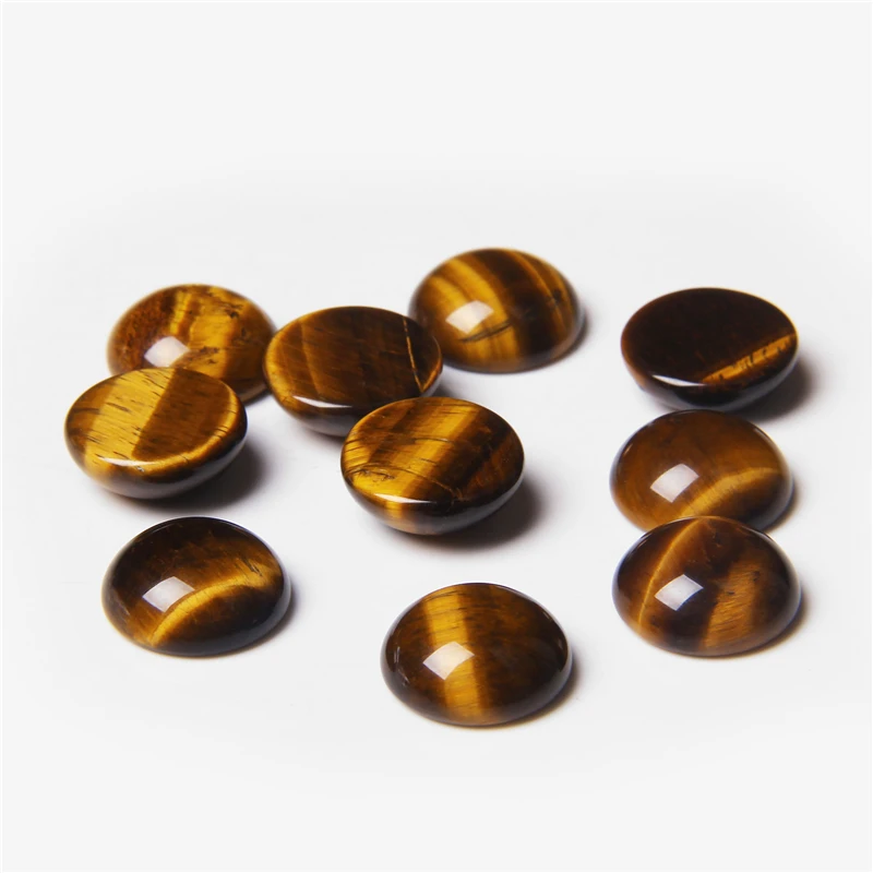 Кабошон из натурального камня 4-14 мм бусины агата нефрита камеи с плоским