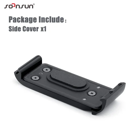 SOONSUN Водонепроницаемая боковая крышка для GoPro Hero 9 10 11 12 13