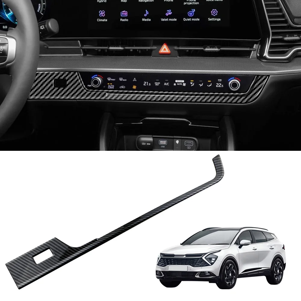 

Kia Sportage NQ5 2022-2024, Аксессуар Для Кнопок Из Углеродного Волокна, Внутренняя Панель