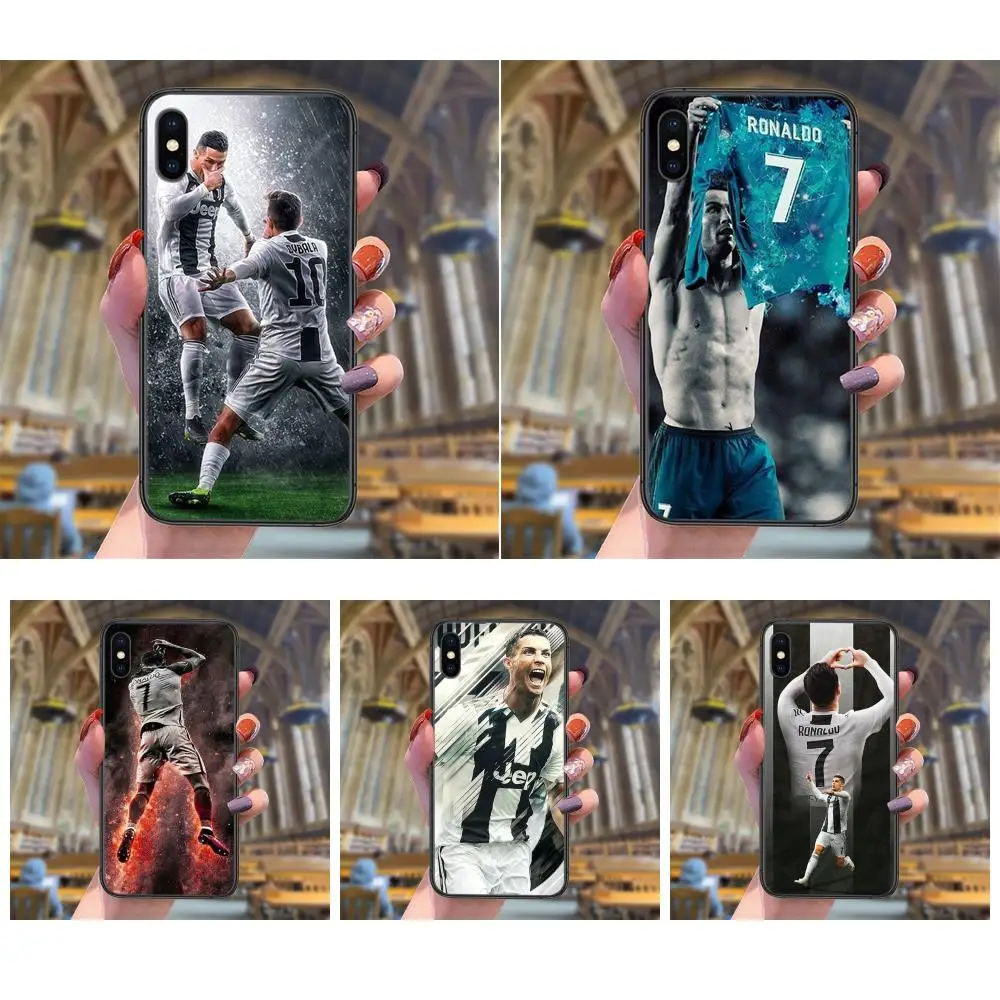 

Mobile Pouch Cover Shell Ronaldo Football Soccer Superstar Recently For Moto Edge E E6 E7 G 20 G30 G100 Fast Lite Play Plus