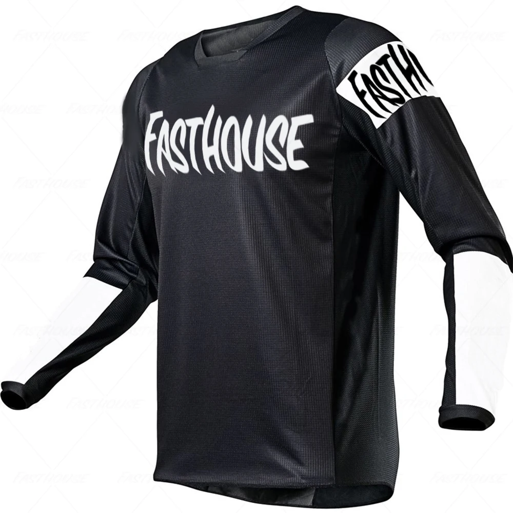 

Горный Мотокросс Джерси Fasthouse Maillot DH Велоспорт Горный Джерси Гонки Мотокросс длинный Велоспорт Джерси Горный Свитшот