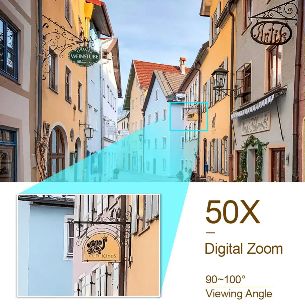 

Камера видеонаблюдения с датчиком движения, Wi-Fi, 1080p