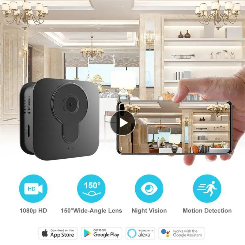 

Wide-angle Camcorder Wireless Wifi Wifi Camera Night Version Baby Monitor Tuya Mini Ip Camera Two-way Talk Motion Detection