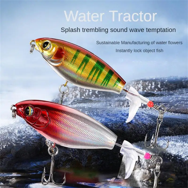 

New Luya Fake Bait Water Surface Tractor Luya Bait Bionic Fake Bait Mino Seafish Salmon Seawater Fishing Lures Fishing Fake Bait
