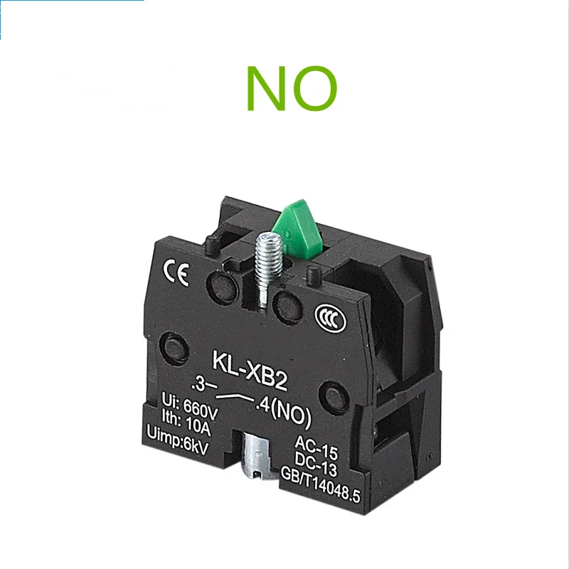 

Плоский кнопочный переключатель Ea42 XB2-Ea31 102c 22 мм 1но 1нц 10А