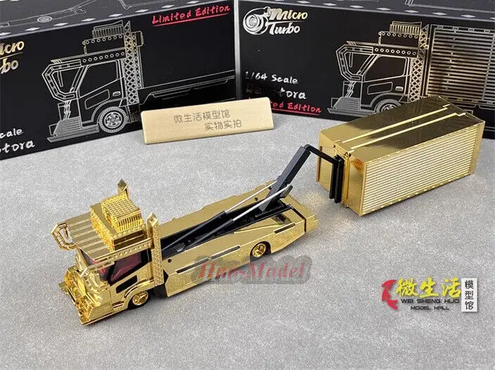 MT 1:64 для транспортировочного прицепа Dekotora сплав металла литая под давлением