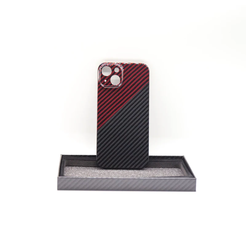 

iPhone 13 Carbon Fiber Case Lens Protection Ultra Thin Ultra Light Drop Resistant Real Carbon Fiber iPhone 13 Case