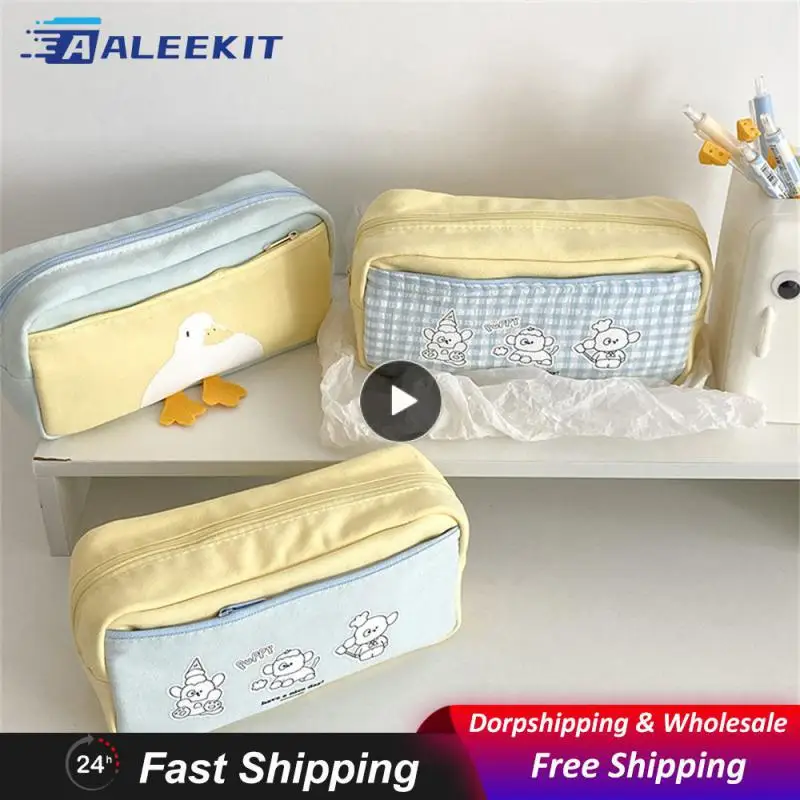 

Makeup Storage Box Stylish Design Has Many Uses Pencil Case High Quality Fashionable High Capacity Polychromatic Cosmetic Actual