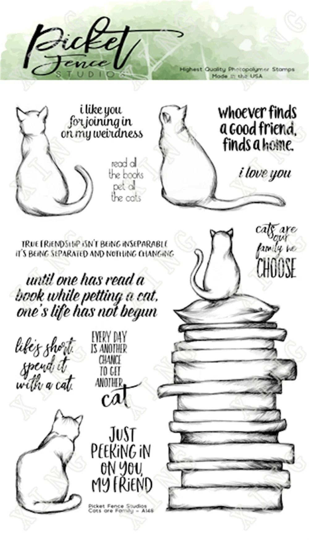 

Cats Celebrate Sentments Silicone Clear Cling Stamps Diy Craft Paper Greeting Card Scrapbooking Decoration Embossing Template