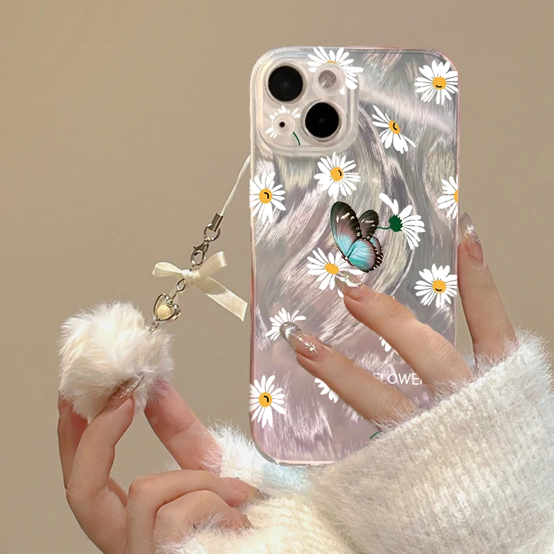 Чехол с бабочкой для Huawei Y9S Nova 5T Y70 Y6P 11 9 SE 10 8i Y7 Y6 Y6S Y7A Y9A Y90 P30 Pro P40 Lite Y9 Prime P Smart Cover