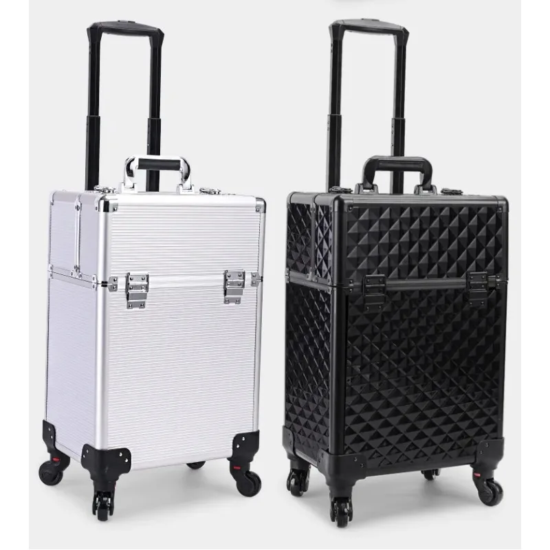 22 Pollici Rolling Nail Ruote Manicure Storage Polish Organizer Professionale Rolling Makeup Trolley Cosmetic Suit