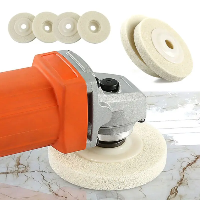 4 Inch 100mm Sponge Fiber Polishing Sheet Sanding Grinding Disc 60-3000 Grit for Tile Marble Granite Ceramic Abrasive Tool