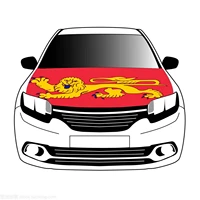aquitaine flag car hood cover 3 3x5ft 100polyestercar bonnet banner