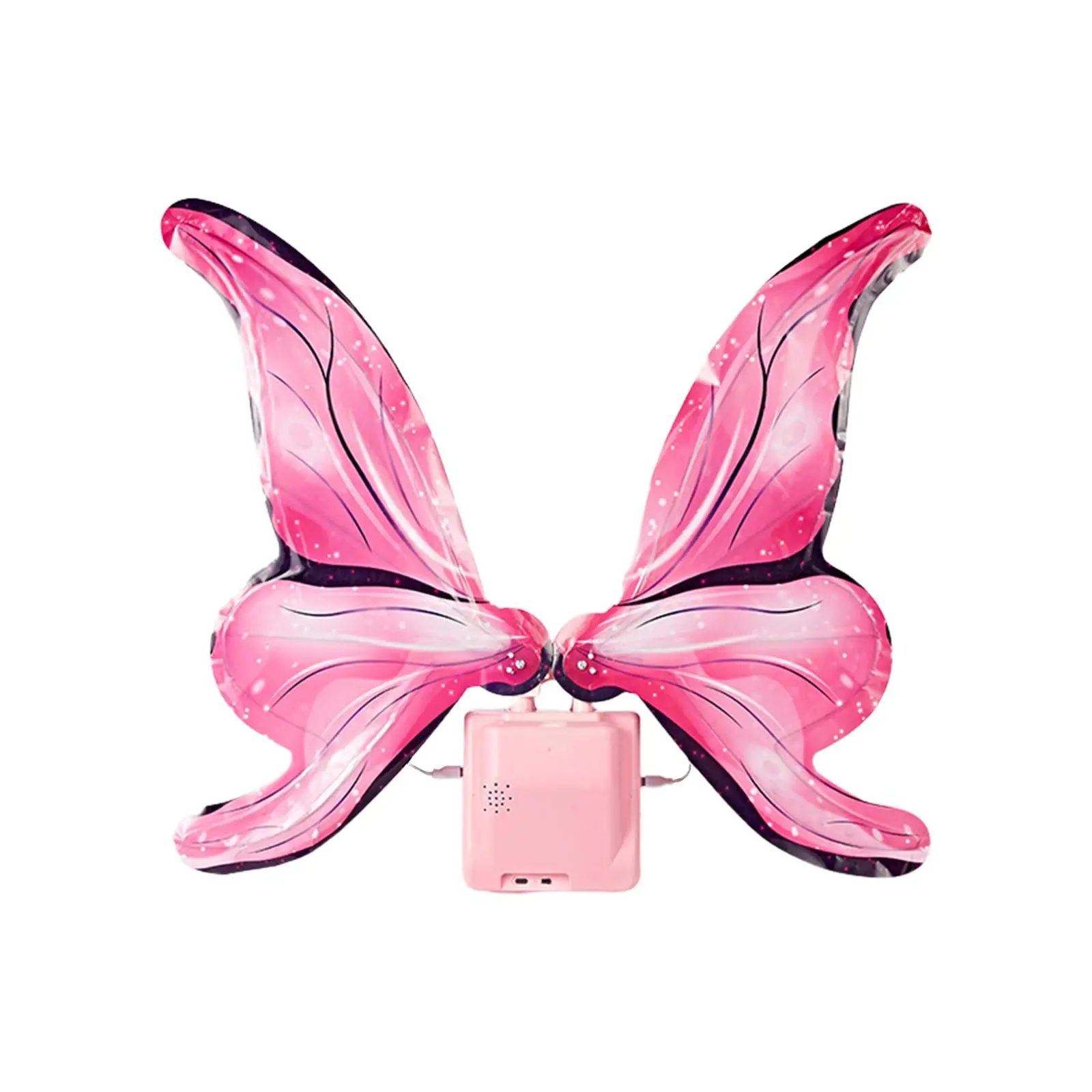 

LED Fairy Wing with Music and Lights Light up Sparkling Wing for Photo Props Birthday Party Holiday Christmas Stage Performance