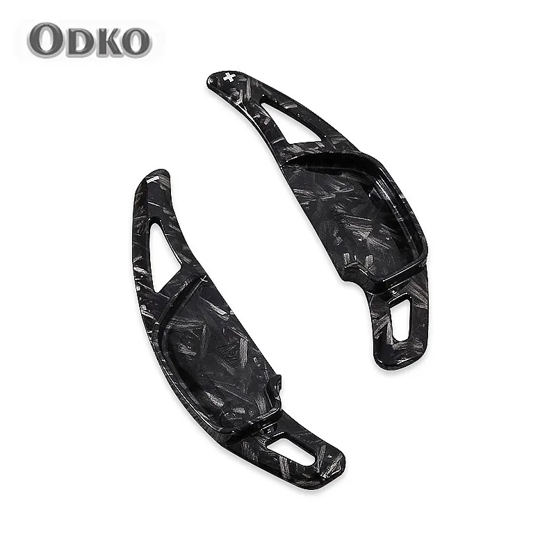 Фото Удлинители подрулевых лепестков из карбона для Toyota Rav4, Camry, Corolla, Reiz, Ralink, Zelas, Lavin – аксессуар для интерьера автомобиля №5