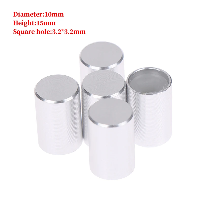 

5pcs Aluminum Alloy Light Touch Switch Cap Computer Case Key Switch Cap
