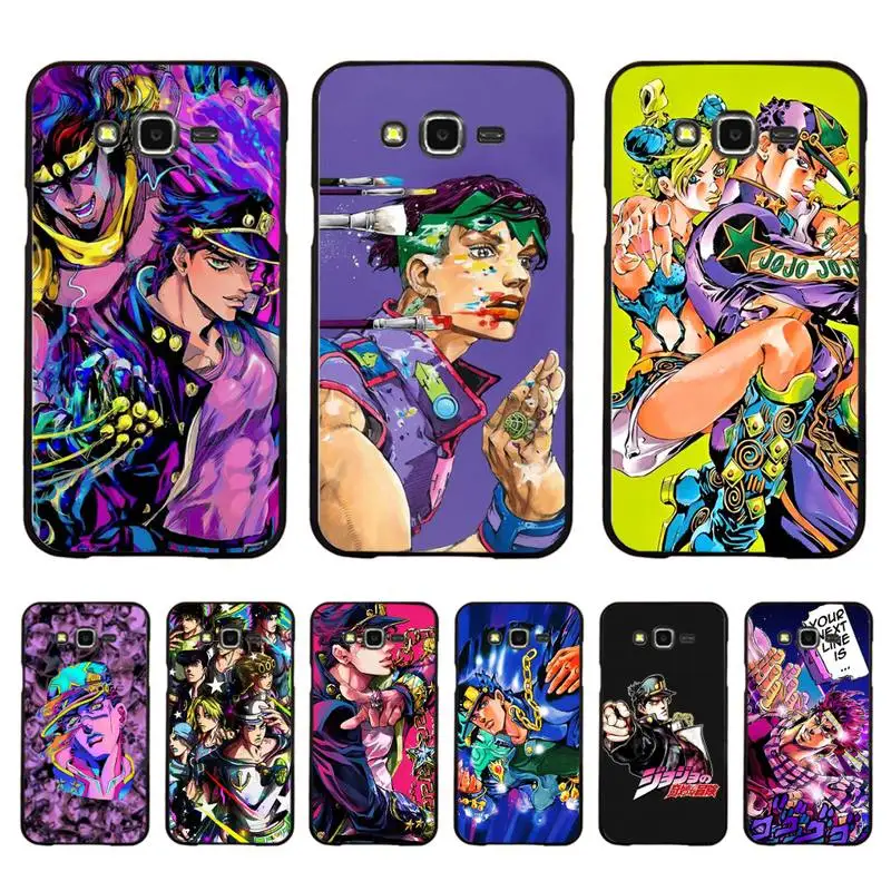 

JoJo's Bizarre Adventure Phone Case For Samsung Galaxy J 4plus J6 J5 J72016 J7prime cover for J7Core J6plus Back Coque