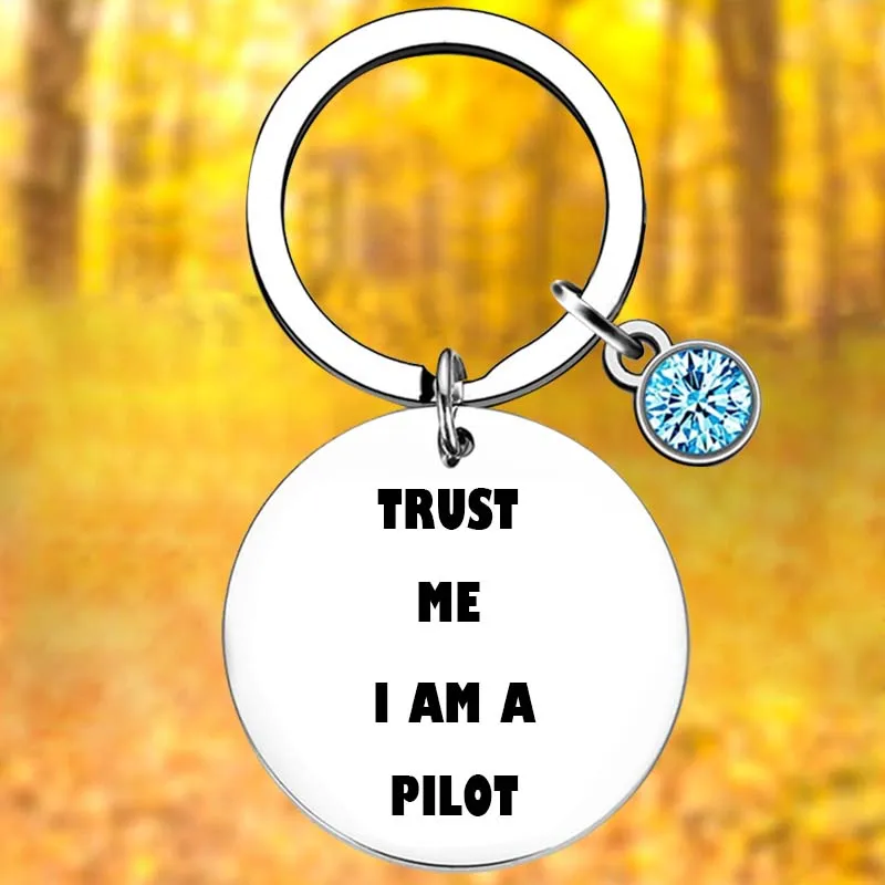 

Pilot Gift Keychain New Pilot Gift Key Chain Pendant Jewelry Aviation thank you Gift