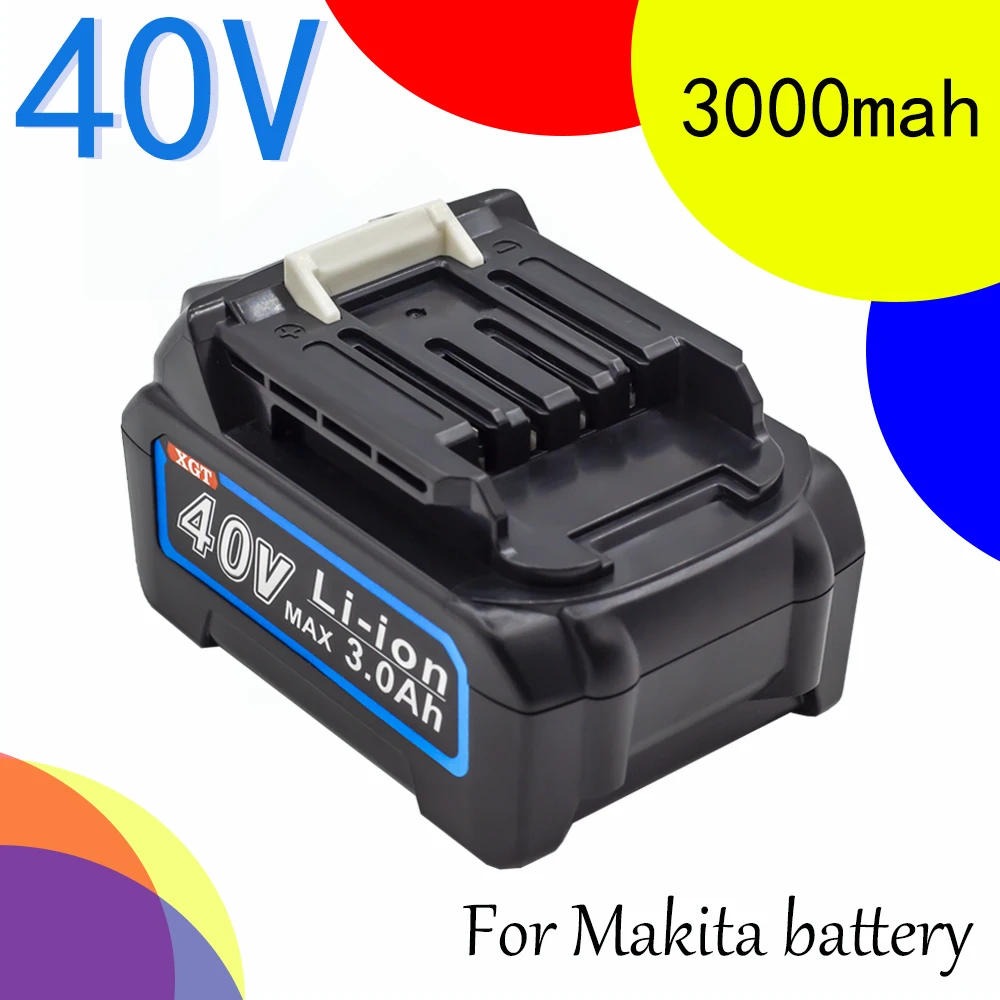

Литий-ионный аккумулятор для Makita XGT40 BL4040 191B36-3, 40 в, макс. 3,0 Ач