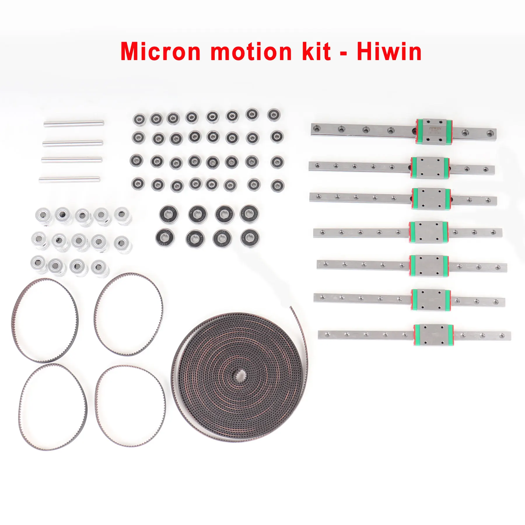 

Blurolls Voron Micron 120 180 Motion Kit D вал 5x50 F623 подшипник 188 ремень Gates 2gt-5-6 мм Open Hiwin Linear Guide Micron +