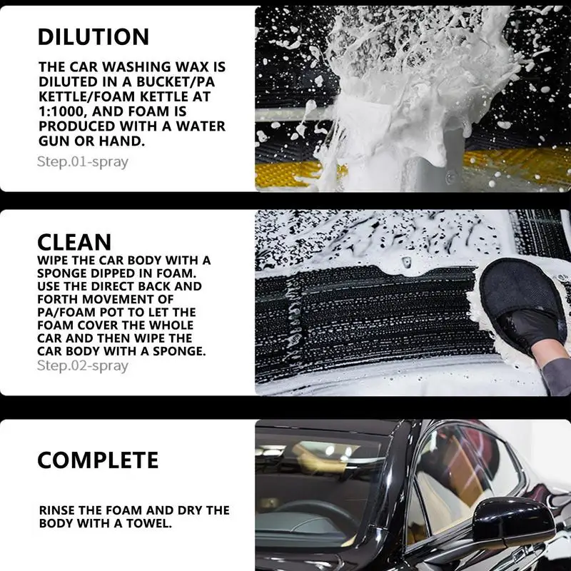 Шампунь для мойки авто большая емкость высокая концентрация супер пенопластовая