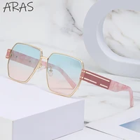 2022 trend oversized square sunglasses women new luxury brand big frame shades men gradient sun glasses lunette de soleil femme