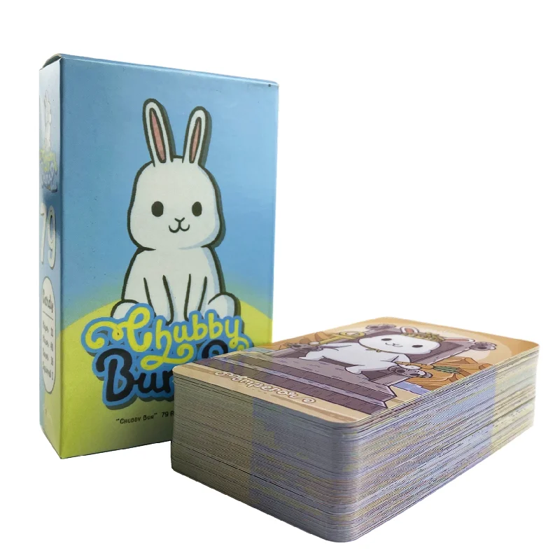 Карточная Игра Plump Bun Taro Version V2 Rabbit Oracle Настольные Игры Искусственная Игровая