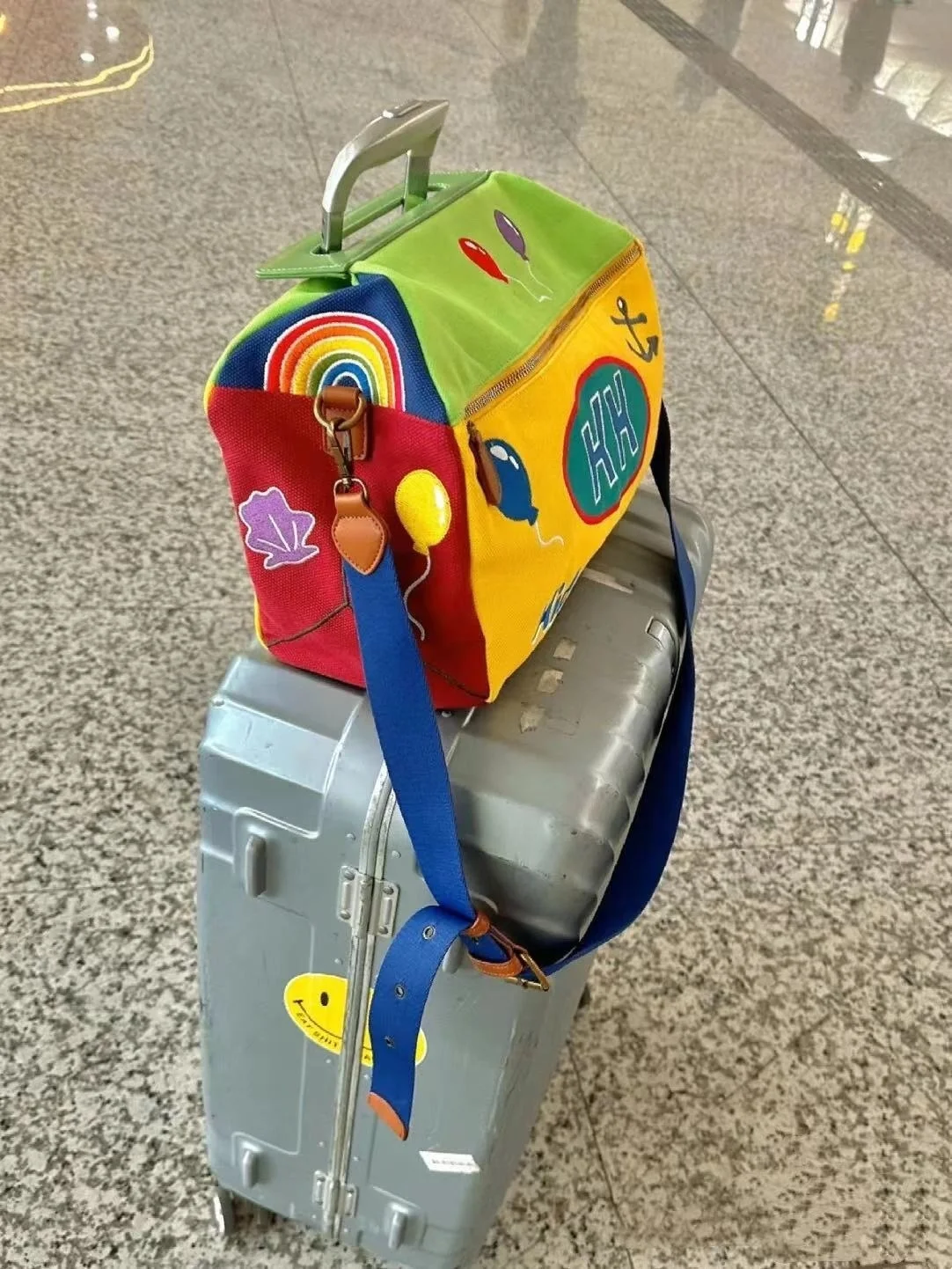 Y2K Vintage Korean Shoulder Underarm Funny Cartoon Crossbody Tote Bag Ladies Canvas Bags Cute Zip Purses Shoulder Handbags Women