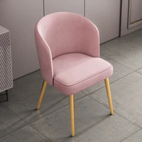 hairdressing luxury soft waiting kitchen chairs nordic dining chairs bar stools with backrest for bedroom banqueta bar furniture