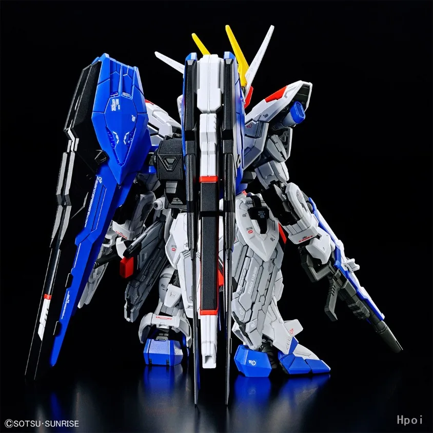 Фото Фигурки BANDAI MGSD Freedom Gundam, мобильный костюм Gundam SEED, милая Q-версия, коллекционная модель, подарок, игрушка №5