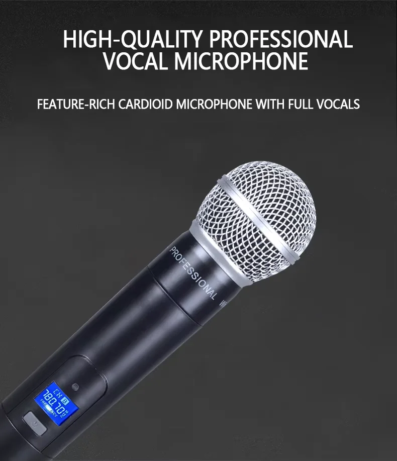 Беспроводной ручной микрофон GAW-U500 для караоке