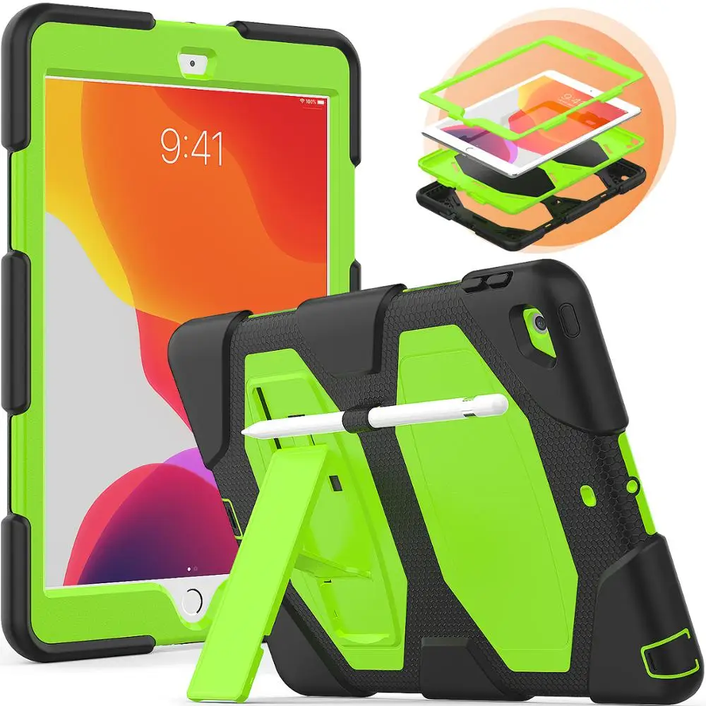 

Buil-in kickstand case for ipad 10.2 7th gen cases