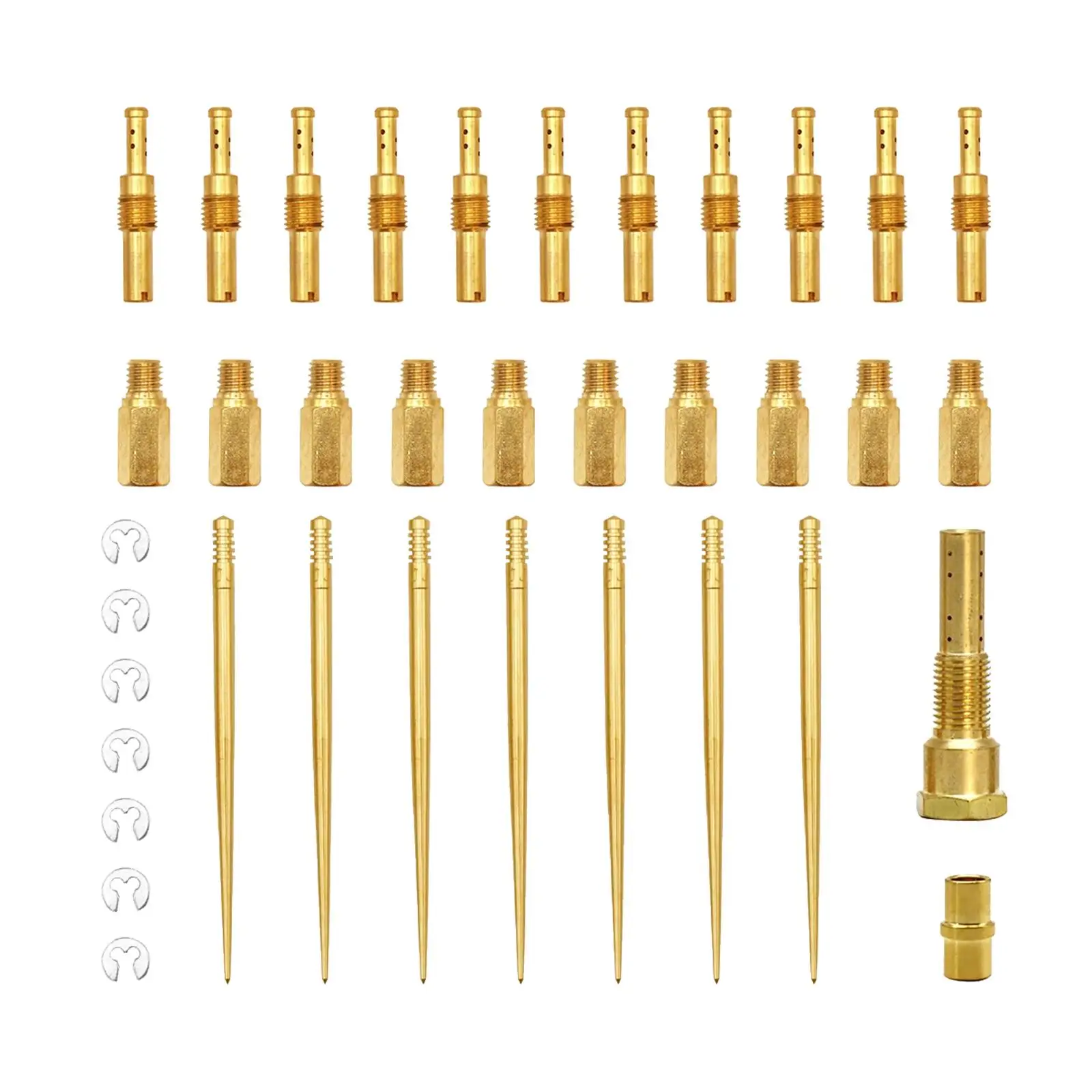 

Main Jet Slow/Pilot Jet Premium for Keihin Pkw 28S Carburetor PE26 PE28