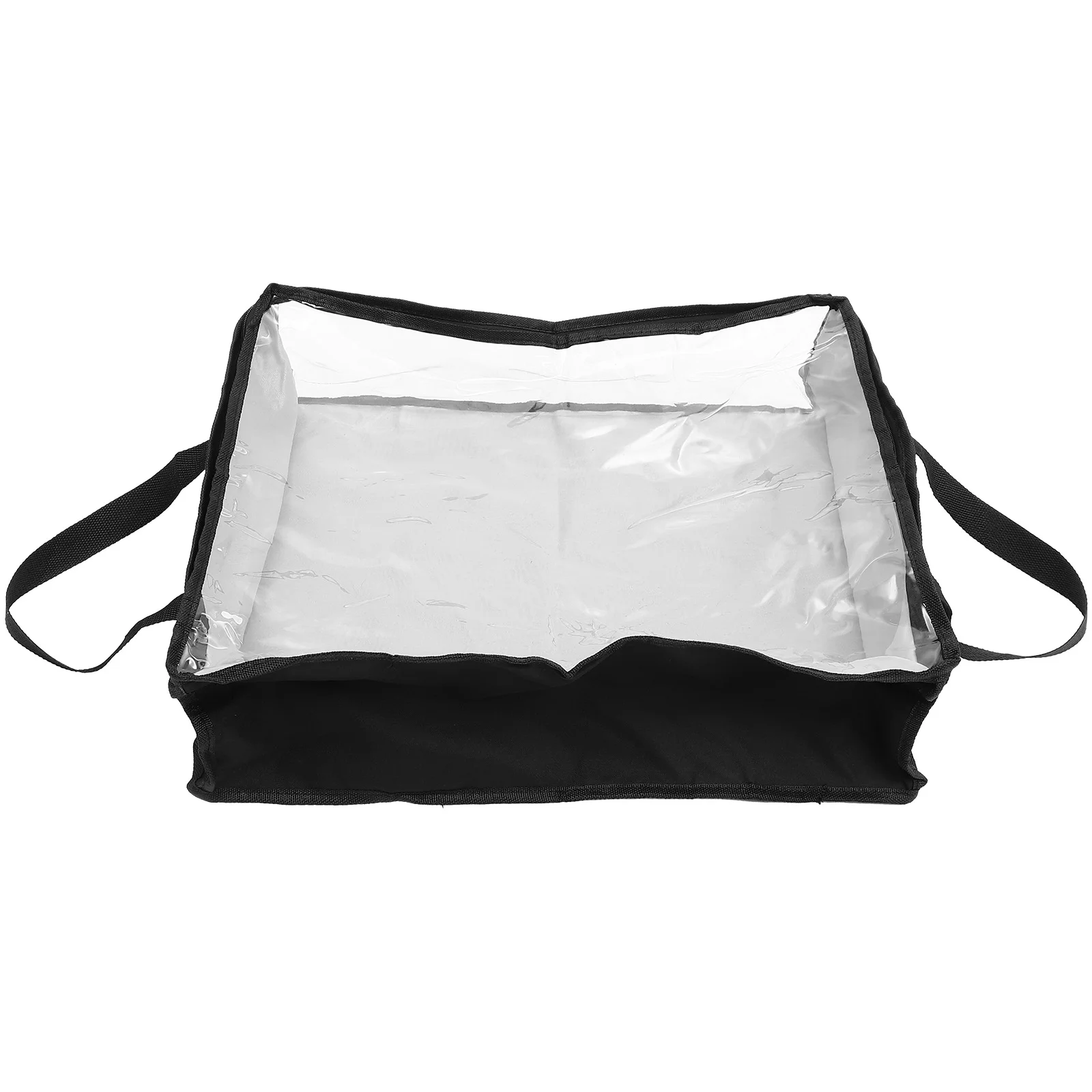 

Large Clear Hat Storage Bag Foldable Hat Storage Case with Handles for Home Dorm
