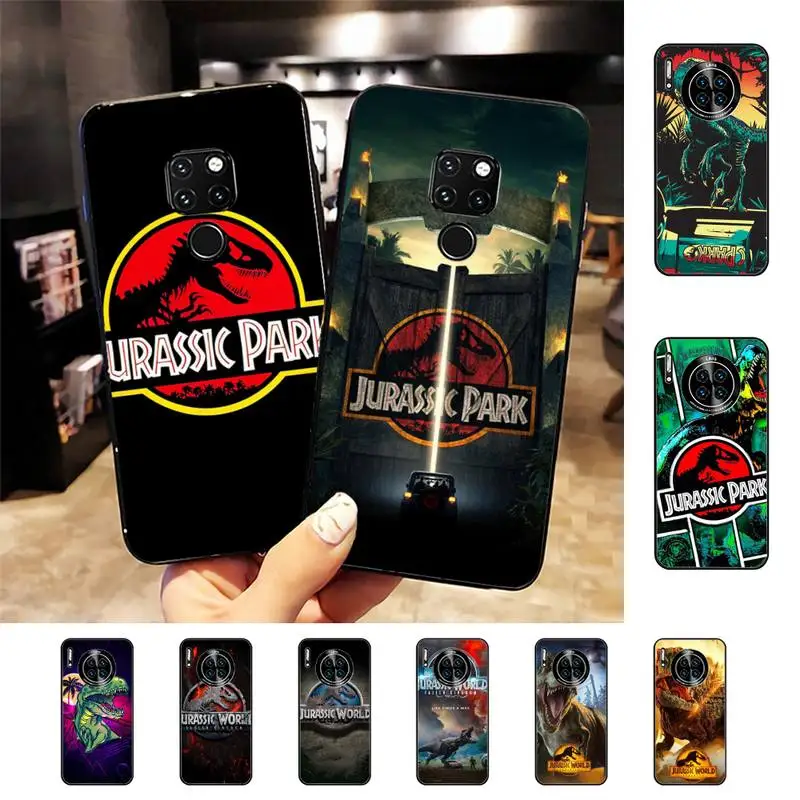 

RuiCaiCa Jurassic Park Dinosaur Phone Case For Huawei Nova 3I 3E mate 20lite 20Pro 10lite Luxury funda case