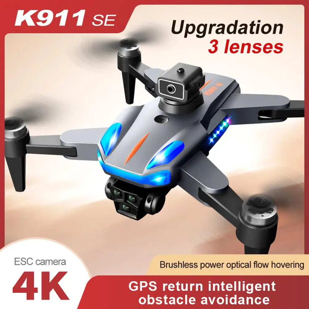 

K911SE Drone With Camera 4K Professional 360° Obstacle Avoidance Foldable Quadcopter With Brushless Motor RC Distance 1200M
