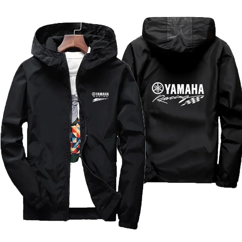 Фото Мужская ветрозащитная куртка Yamaha для бездорожья, весна-осень 2026, для активного отдыха и езды на велосипеде, ветрозащитный жилет для мужчин №3