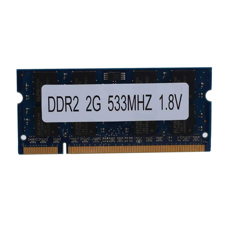 

DDR2 2GB Laptop Memory Ram 533Mhz PC2 4200 SODIMM 1.8V 200 Pins For AMD Laptop Memory
