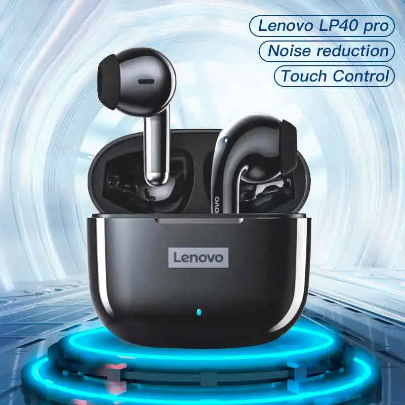 

2023 LP40 Pro Earphone Bluetooth 5.0 Wireless Headphones Waterproof Earpieces Sports Earbuds Wiht Microphone Music TWS Headset