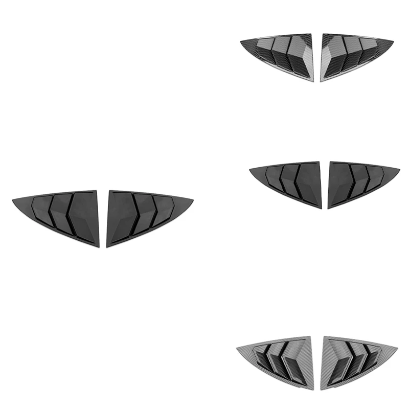 

For Tesla Model 3 Y Louvre Rear Triangle Sequins Exterior Modification Parts