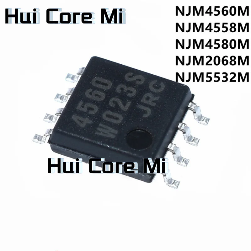 10 шт., NJM4560M 4560 SOP-8 NJM4560 4560M NJM4556AM NJM4556M NJM4556A NJM4580M NJM4580 4556A NJM4556A NJM5532M NJM2068M NJM4558M