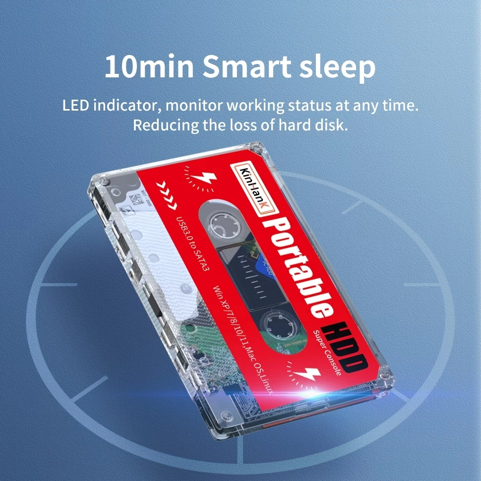 Новый портативный внешний жесткий диск 2T HDD SATA 3 для ноутбука/ПК/Windows/Mac OS с 71000 +