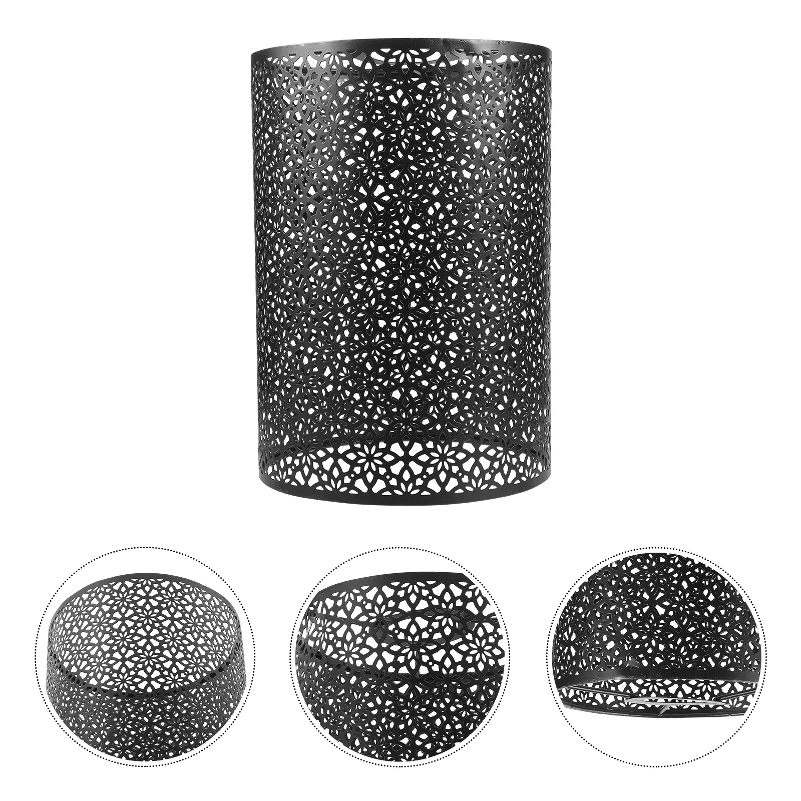 

Decorative Lamp Shade Iron Bedside Lampshade Hollow Out Desk Lamp Shade