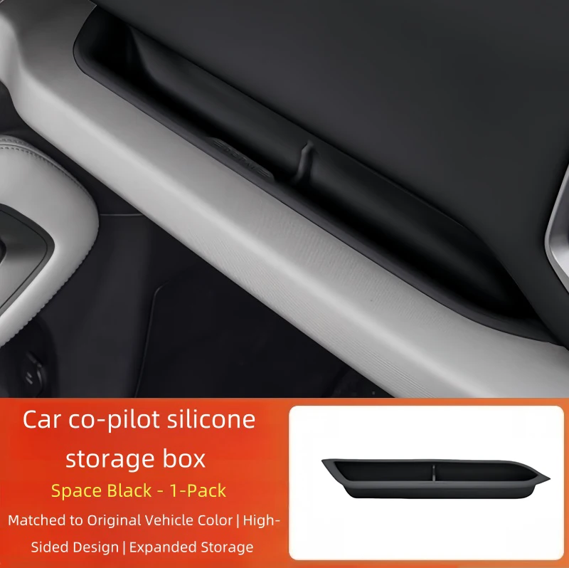 

Автомобильный второй пилот, силиконовый ящик для хранения, подходит для BYD Leopard 3, титановый 3, модифицированный автомобильный ящик для хранения приборной панели, защитная накладка