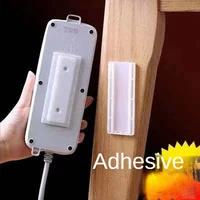 socket holder self adhesive free punching power strip traceless socket router plug in board holder wall storage paste home