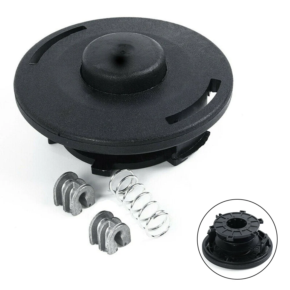 

1set Trimmer Head Spool Kit Replacement For Stihl 25-2 FS 44 55 56 70 80 83 85 90 RX110/120/130 String Trimmer Parts