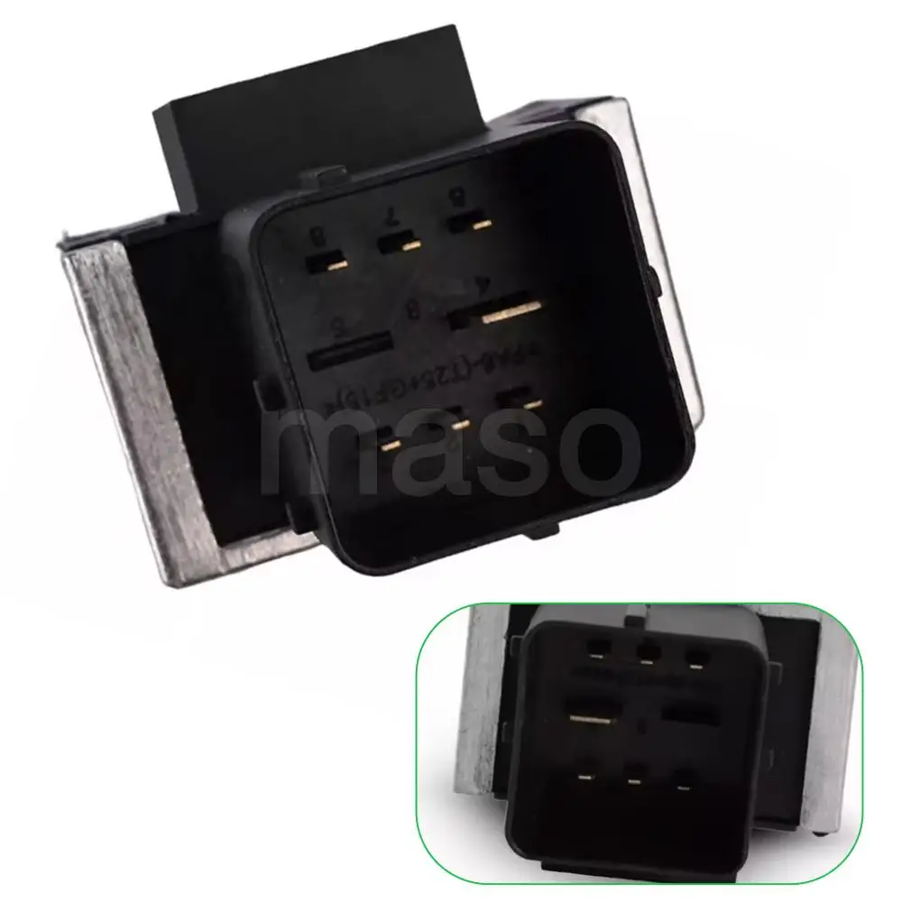 Фото 93858431 9640469680 Автомобильный релейный модуль управления свечами накаливания для auxhall Vivaro Movano 2001-2014 Renault Master Trafic II №4