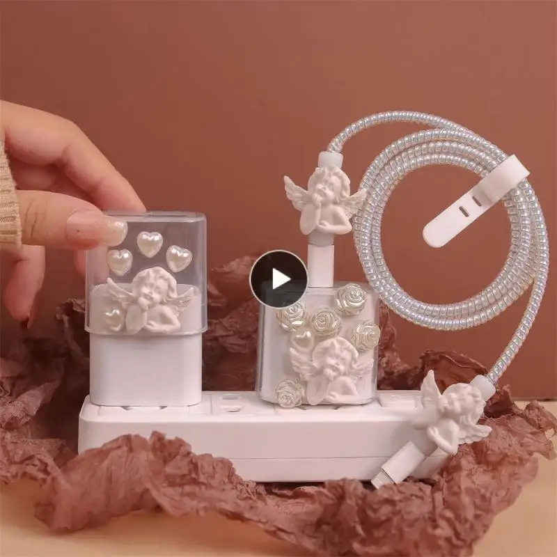 

Environmental Protection Data Line Protection Sleeve Charging Line Protection Head Iphone No Deformation Mobile Phone Soft