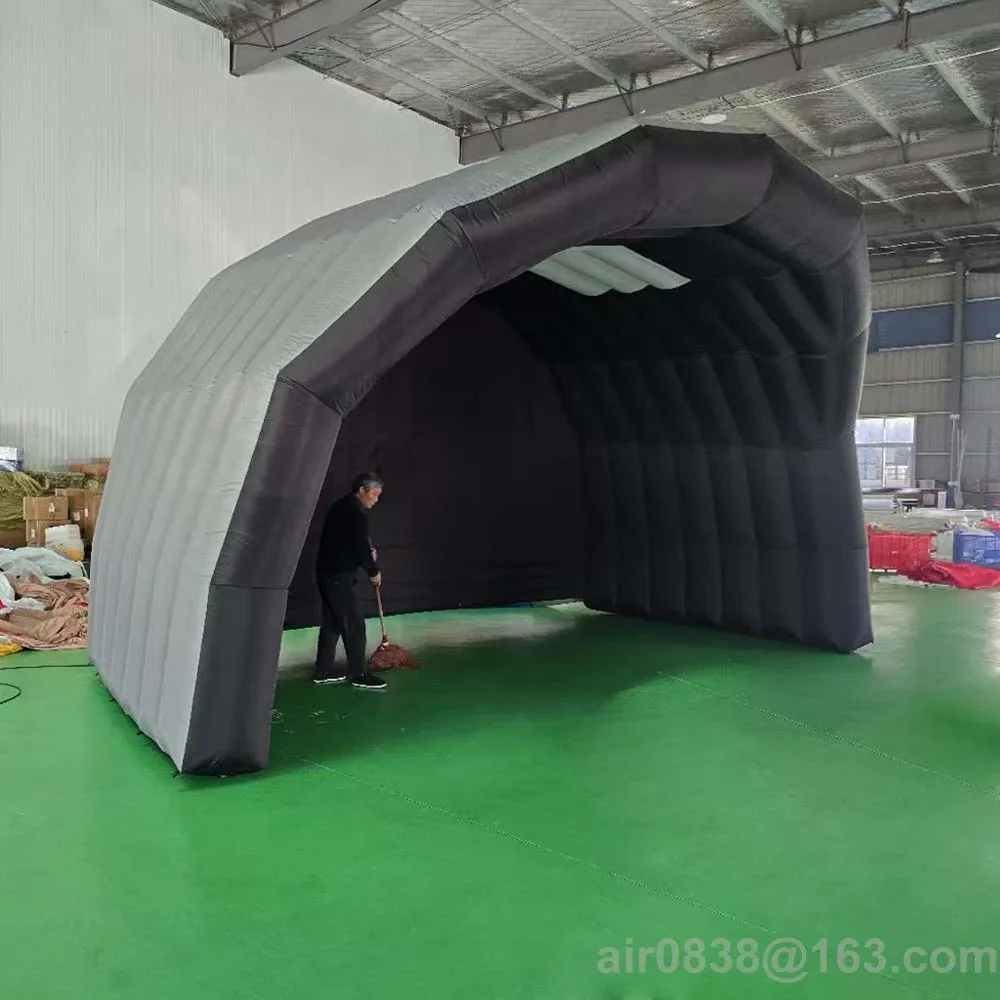 Фото Прочная надувная палатка-тент для сцены, гигантский купол-шатер для мероприятий на открытом воздухе, навес для вечеринок, концертов и музыкальных выступлений №3