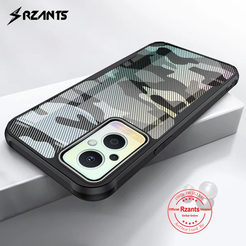 

Rzants Ultra Thin Case for OPPO Reno 7Z 8Z 5G F21 Pro 5G Camouflage Back Cover [Beetle Upgrade Design] Slim Shockproof Shell